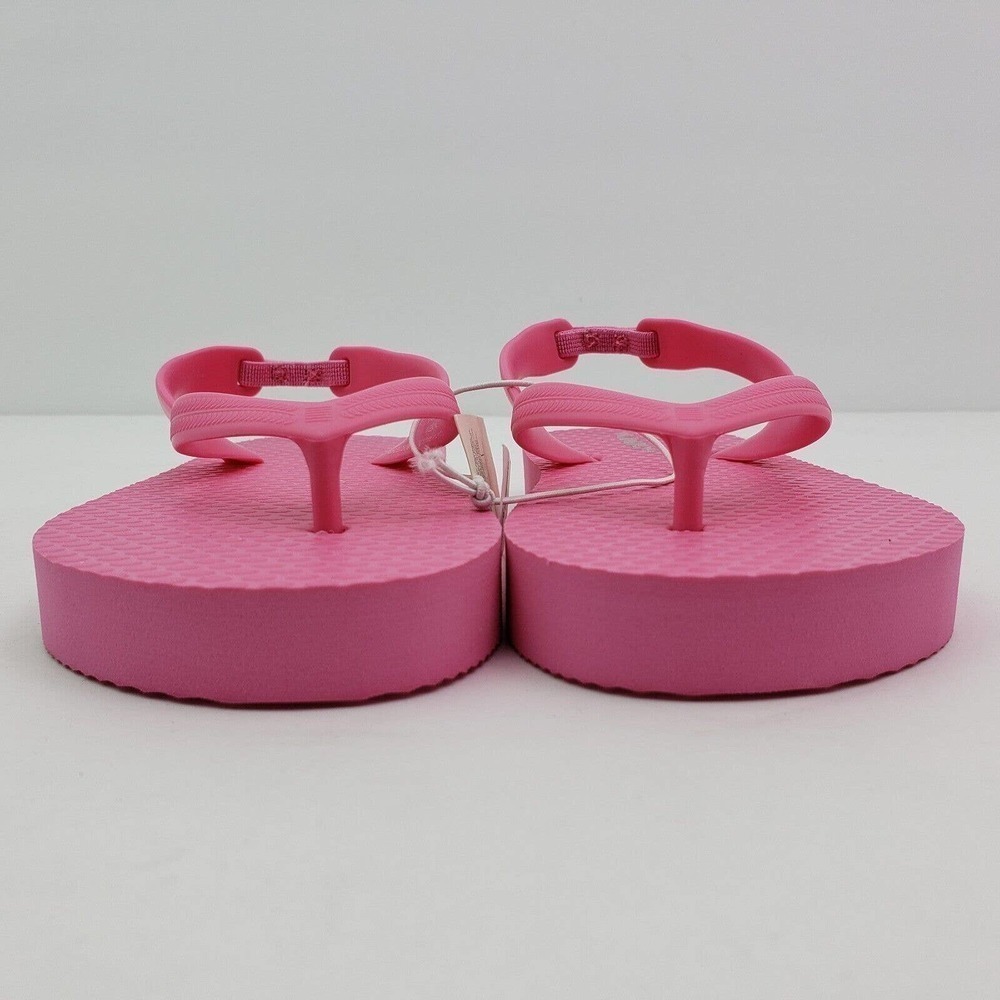 Old Navy Toddler Girls Size 7 Pink Casual Back Strap Flip Flop Sandals - Picture 4 of 9